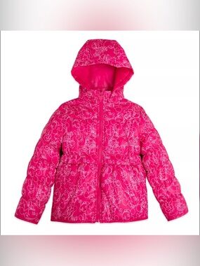 Minnie Mouse Hooded Puff Jacket for Kids| NWT | Size 11/12 | Removable Hood